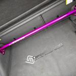 MAssive 12+ Focus Rear Shock Tower Brace PURPLE Installed