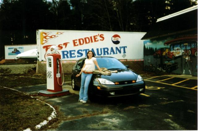 Roadside diner on US 202 near Augusta, ME - April 2002