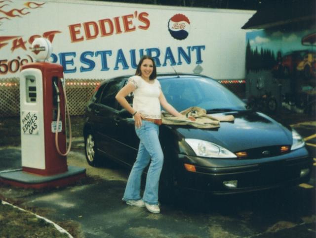 Roadside diner on US 202 near Augusta, ME - April 2002