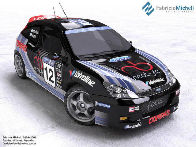 ford focus rally car