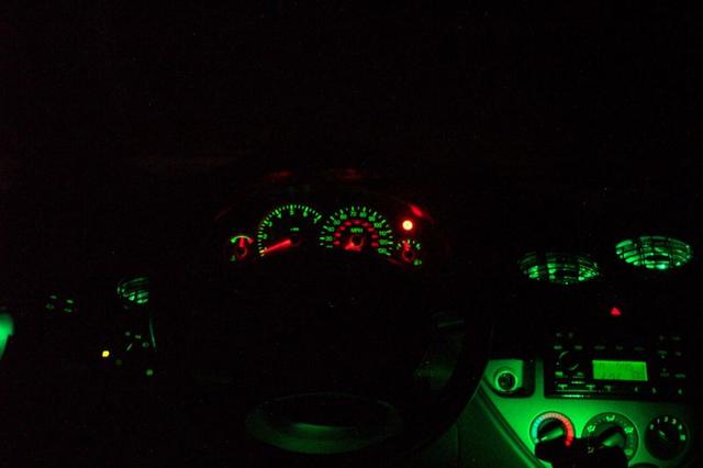 New dash lights
