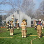 Michigan St. House Burn