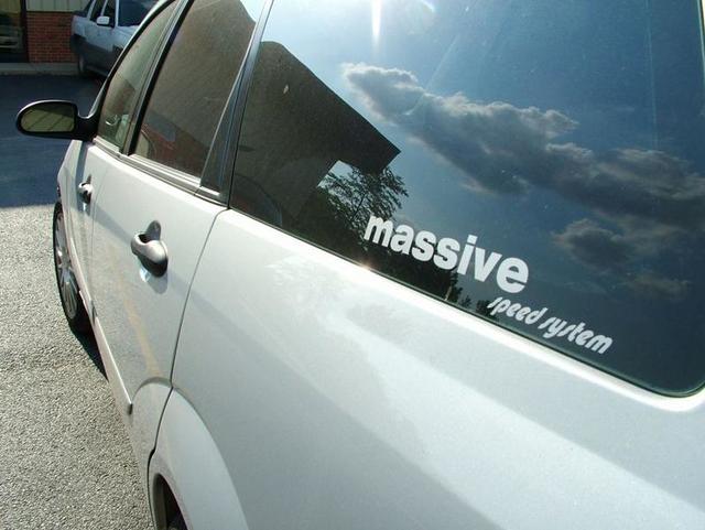 Silver Cigar Massive Sticker