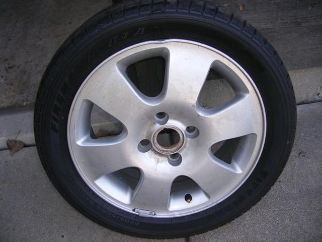 Focus Wheel Dented