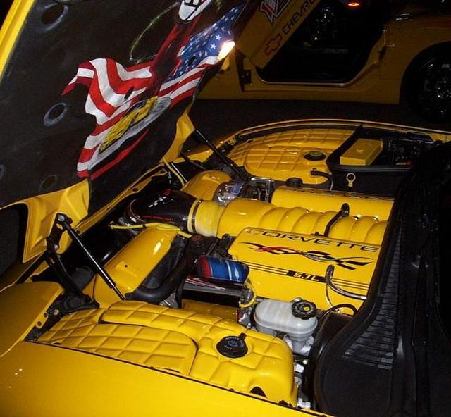 yellow corvette engine.JPG