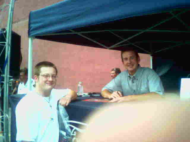 me and Kurt Busch