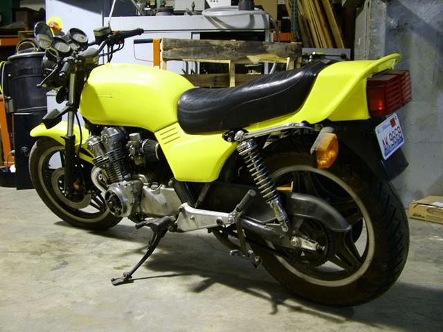 CB 750F Rear Quarter