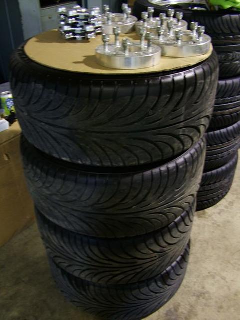 Tires Stacked