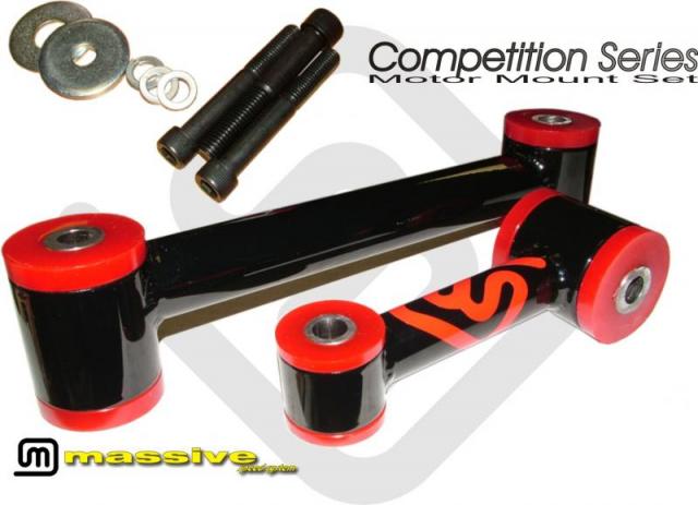 Massive SRT-4 Motor Mounts Black