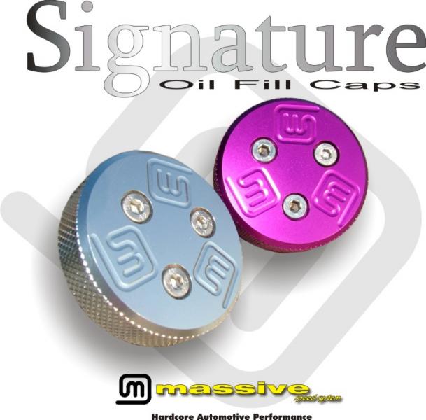 Massive Signature Oil Fill caps