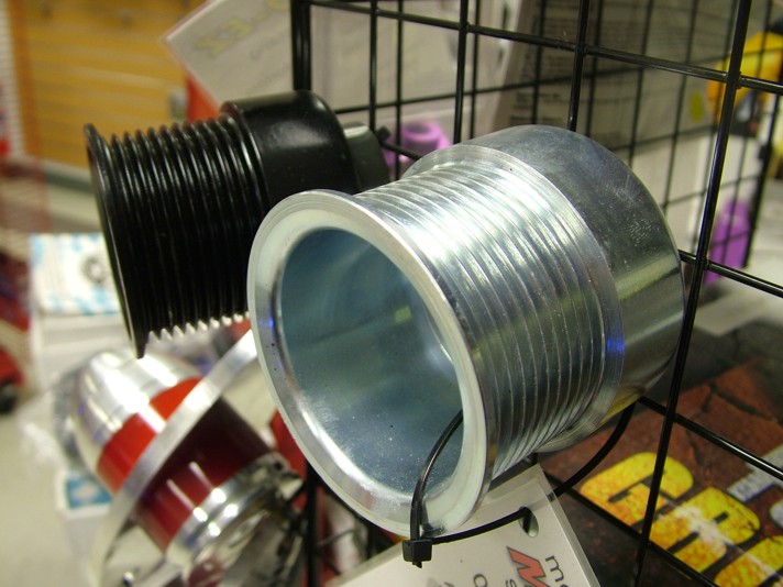 GT 500 pulleys on display