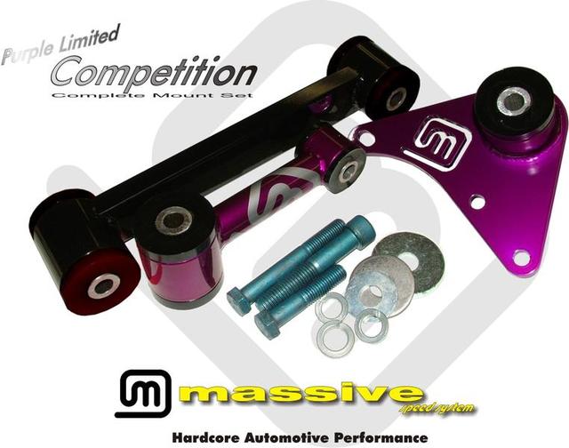 Massive SRT Complete Mount Set Purple