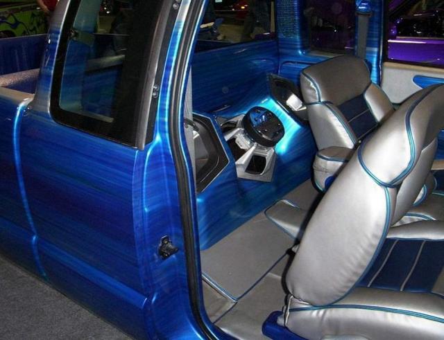 truck interior