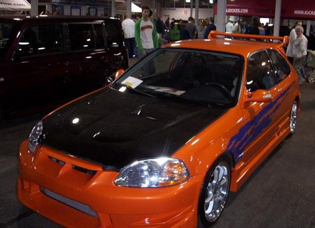 orange honda