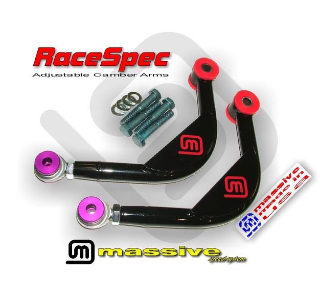 Massive Race Focus Adj Camber Arms BLACK