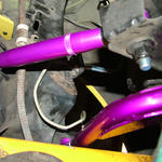 Camber & Toe arms installed 1