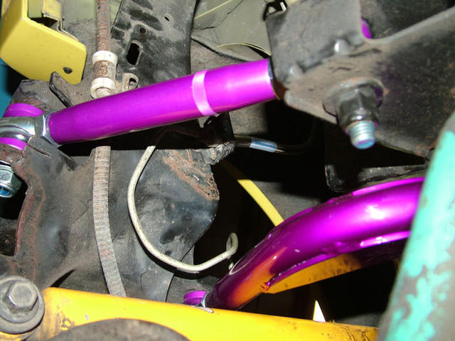 Camber & Toe arms installed 1