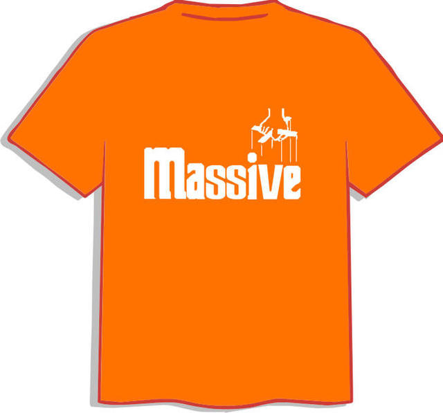 Massive Corleone Shirt Orange