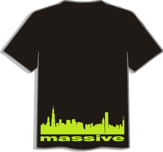 Massive Skyline Shirt Flour Green