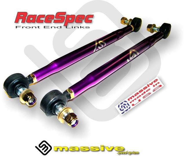 Massive Race Front End Links Maz 3 2012+ Focus Purple
