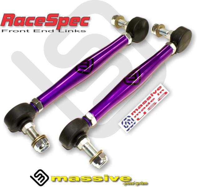 Massive Race Front End Links S197 Mustang Purple