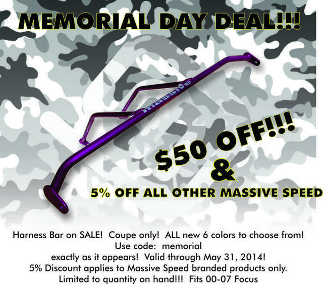 Memorial Day 2014 Sale