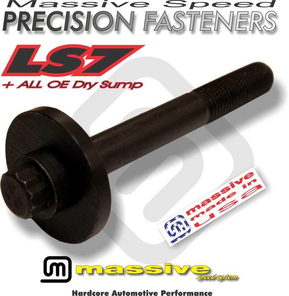 Massive Precision Fastener LS7 Crank Bolt
