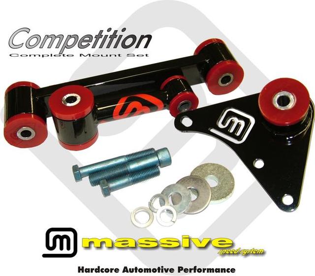 Massive SRT Complete Mount Set Black